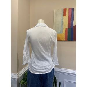 T-shirt James Perse Donna Cotone Bianco - Top Vintage Morbido Taglie 0-4 WJLH3114CU